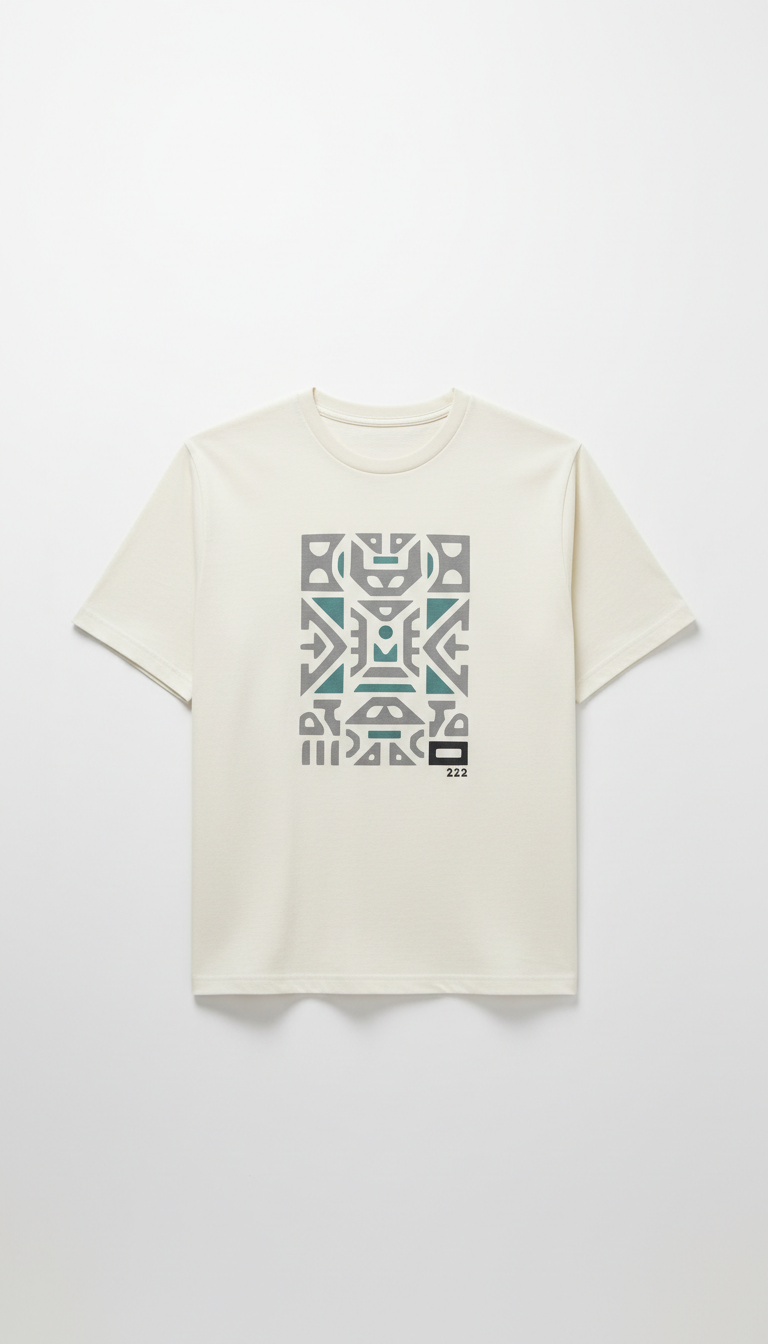 Gamma Girl Soft Ivory Tee with Logo