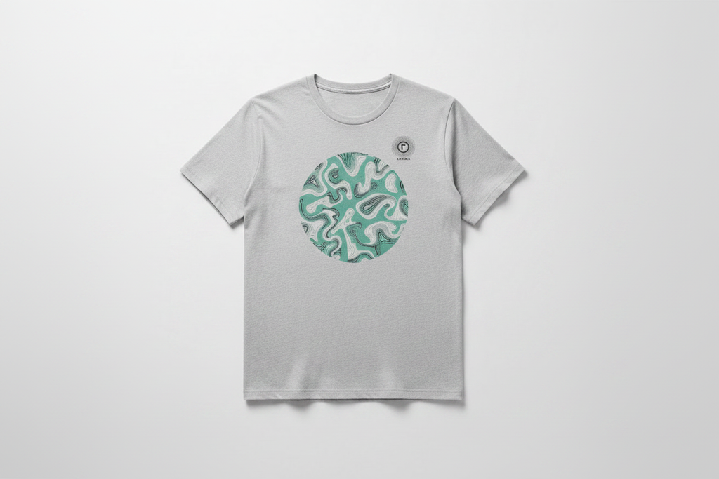 Gamma Girl Tee with Logo on Left Chest